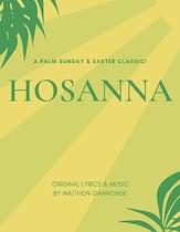 Hosanna SAB choral sheet music cover